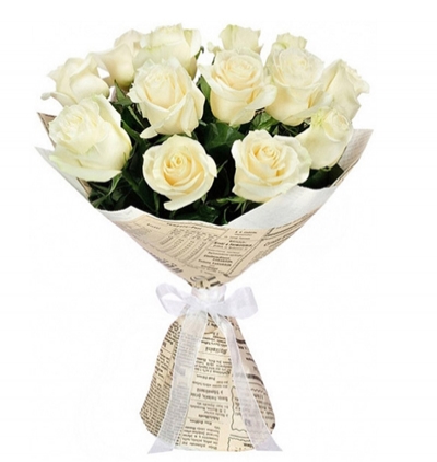  Ukrayna Çiçek Siparişi Ukrayna 13 Beyaz Gül